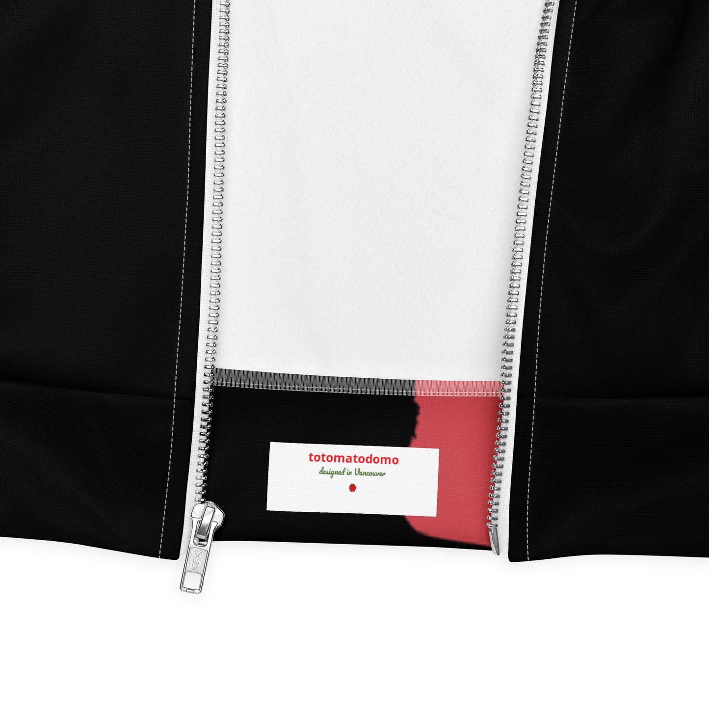 Totomatodomo Logosu - Unisex Siyah Bomber Ceket