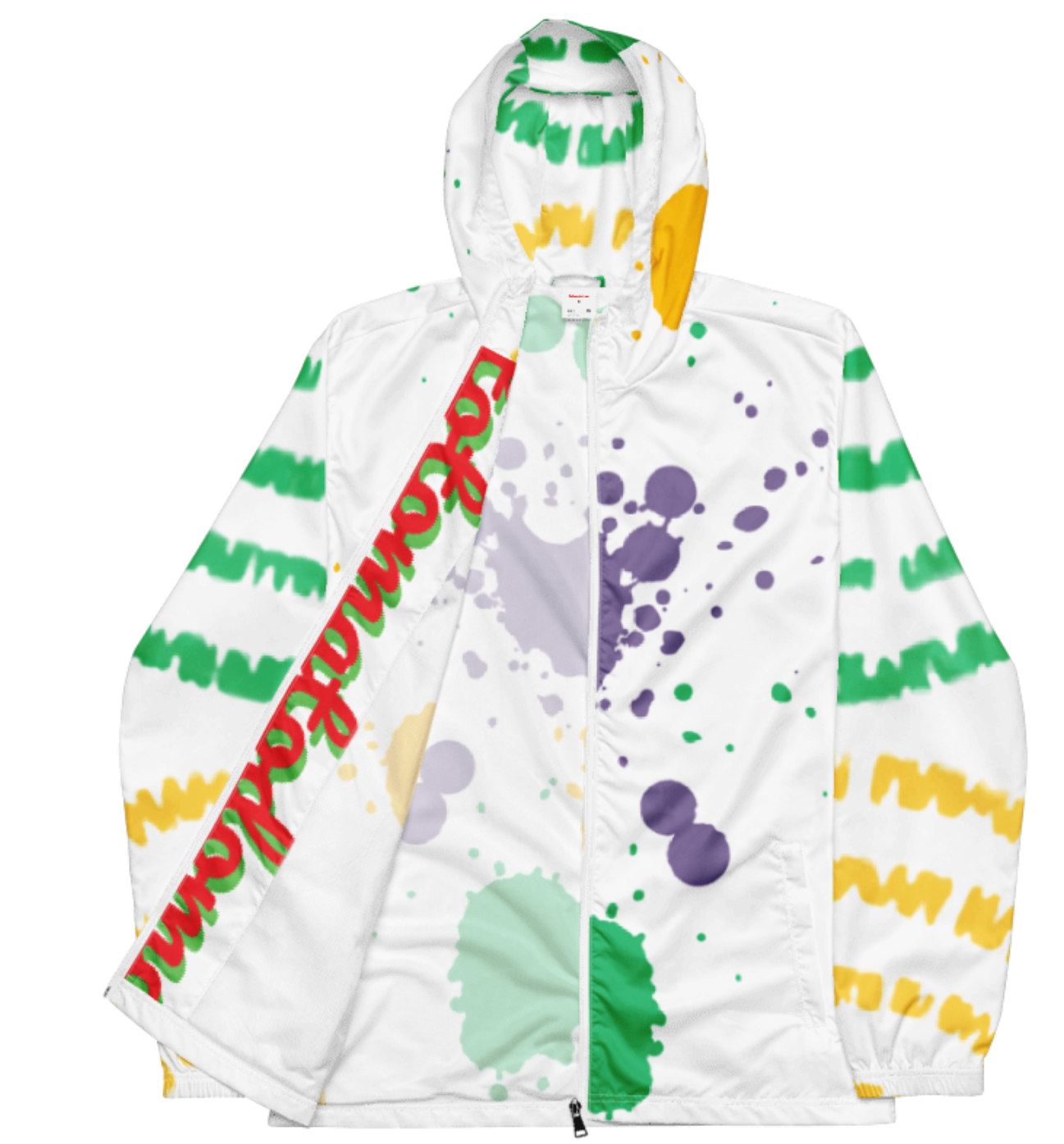 Totomatodomo Unisex Colorblock Lightweight Windbreaker