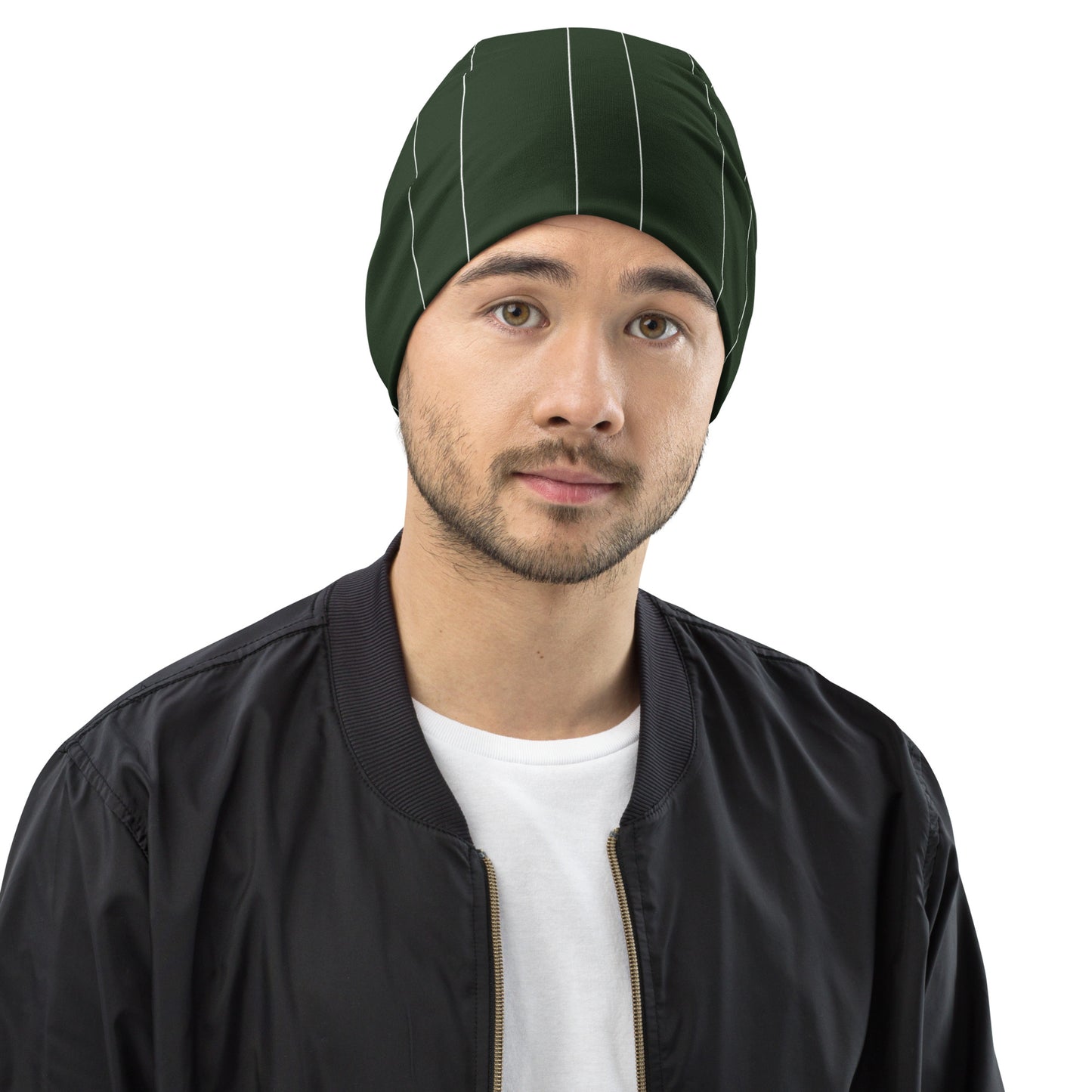 Totomatodomo Unisex Green Beanie | All-Season Comfort