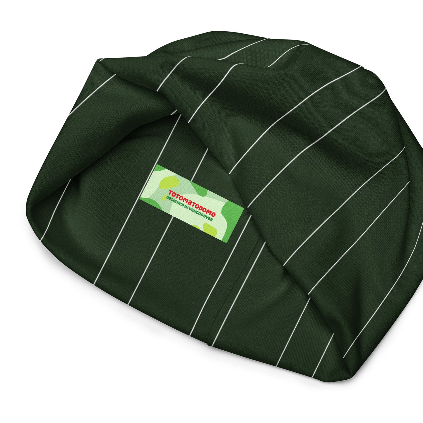 Totomatodomo Unisex Green Beanie | All-Season Comfort