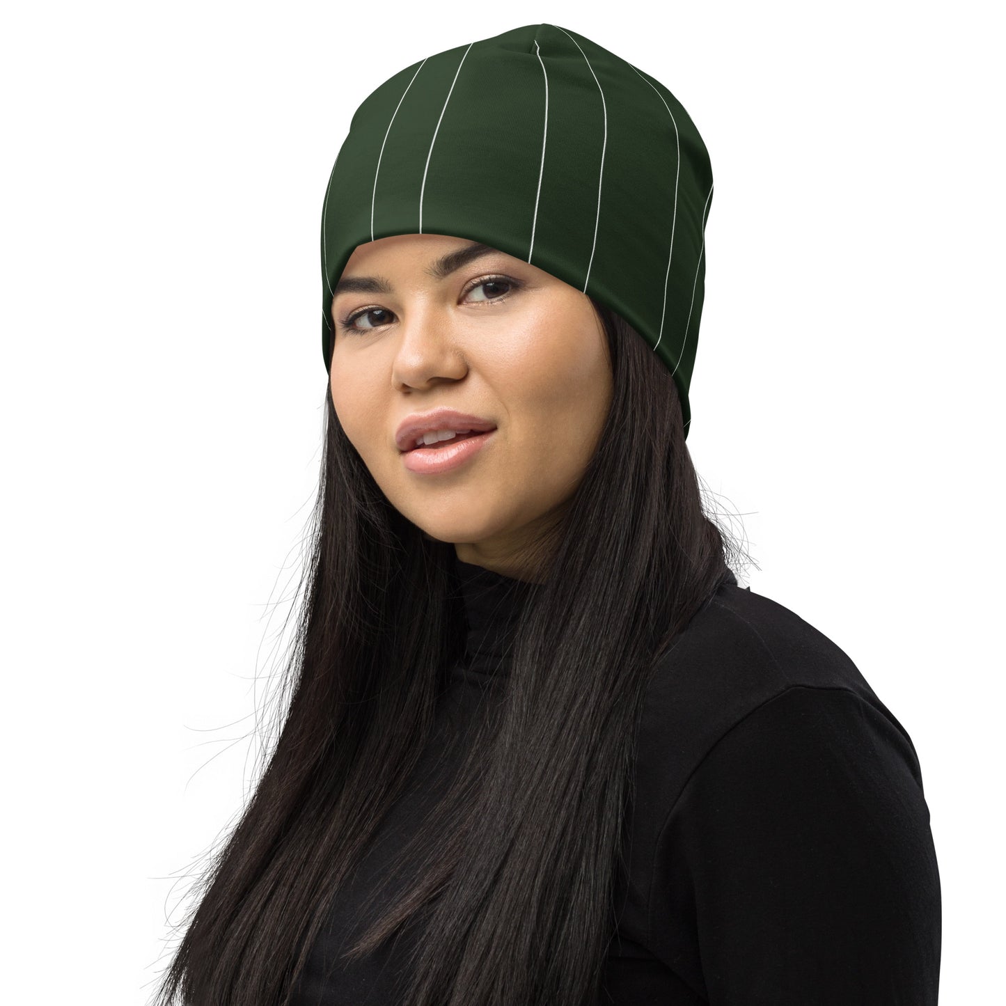 Totomatodomo Unisex Green Beanie | All-Season Comfort