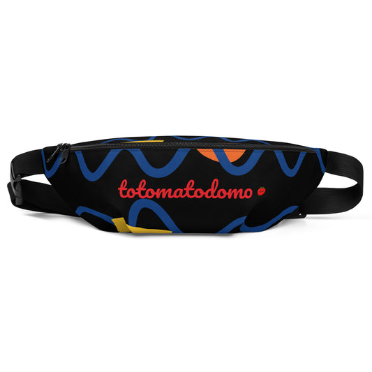 Totomatodomo Multi-Color Unisex Water-Resistant Fanny Pack