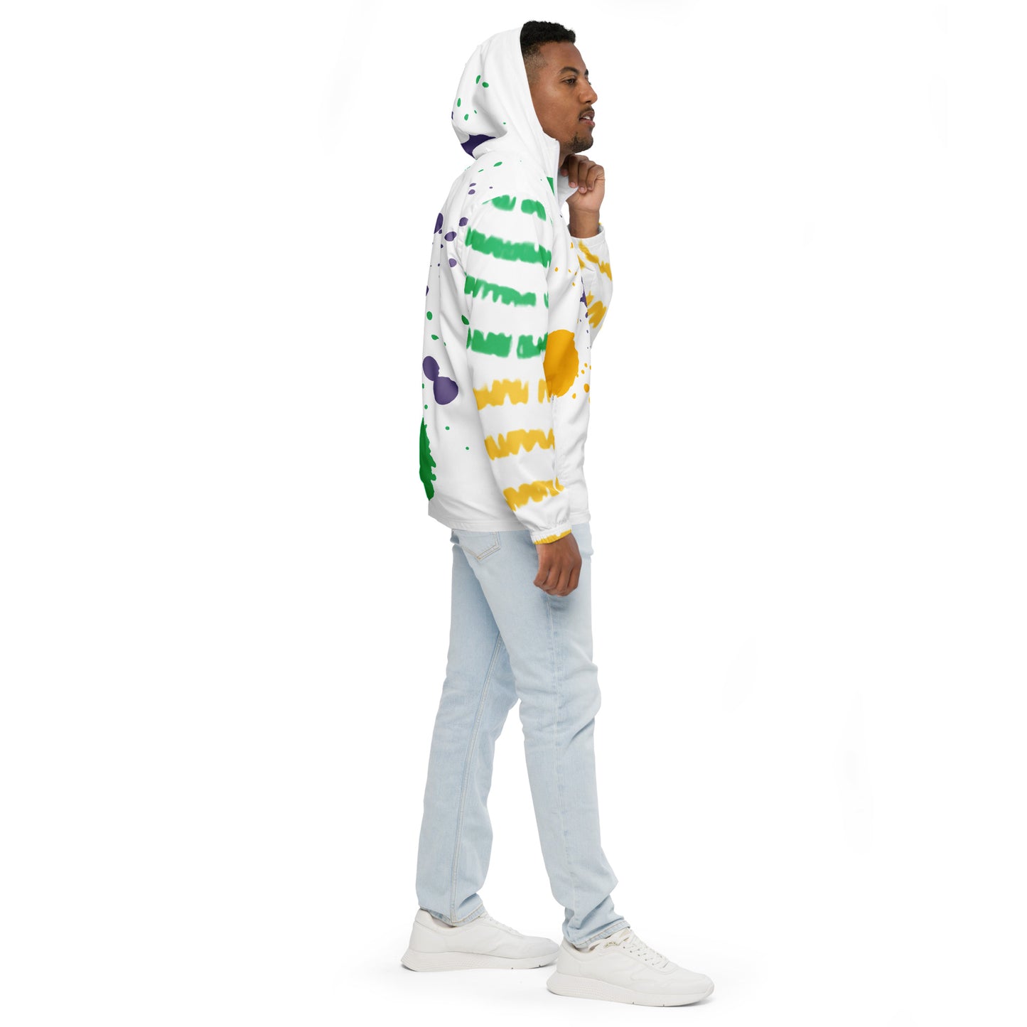 Totomatodomo Unisex Colorblock Lightweight Windbreaker