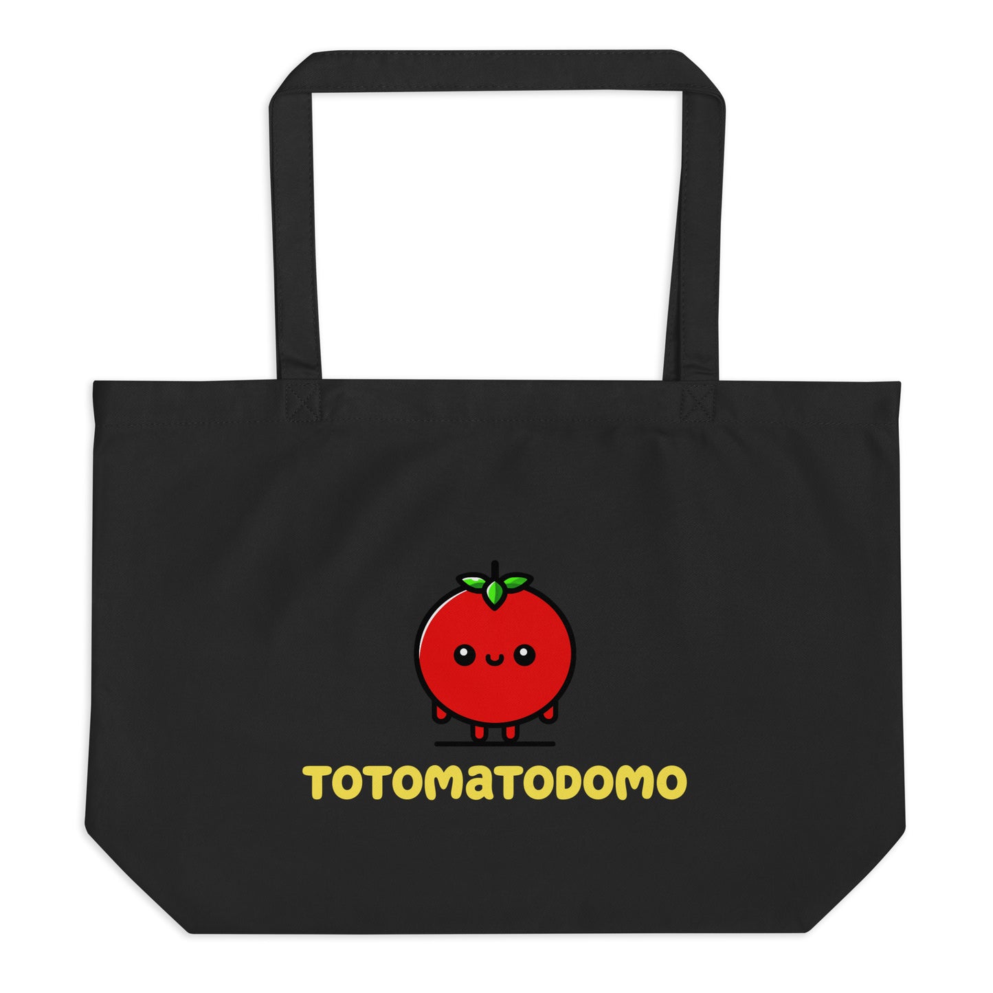 Totomatodomo Unisex Organic Cotton Reusable Tote Bag