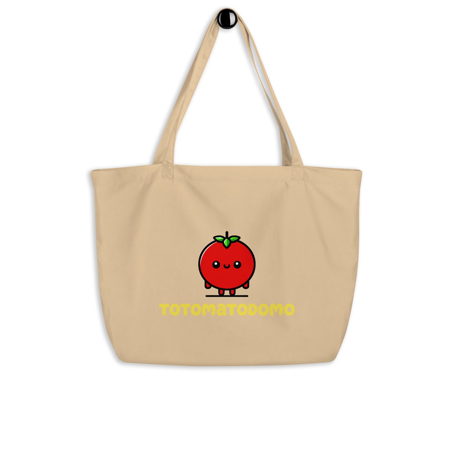 Totomatodomo Unisex Organic Cotton Reusable Tote Bag