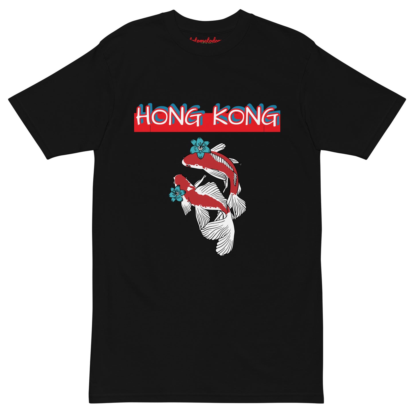 Totomatodomo Hong Kong - Koi Fish -Unisex Heavyweight T-Shirt