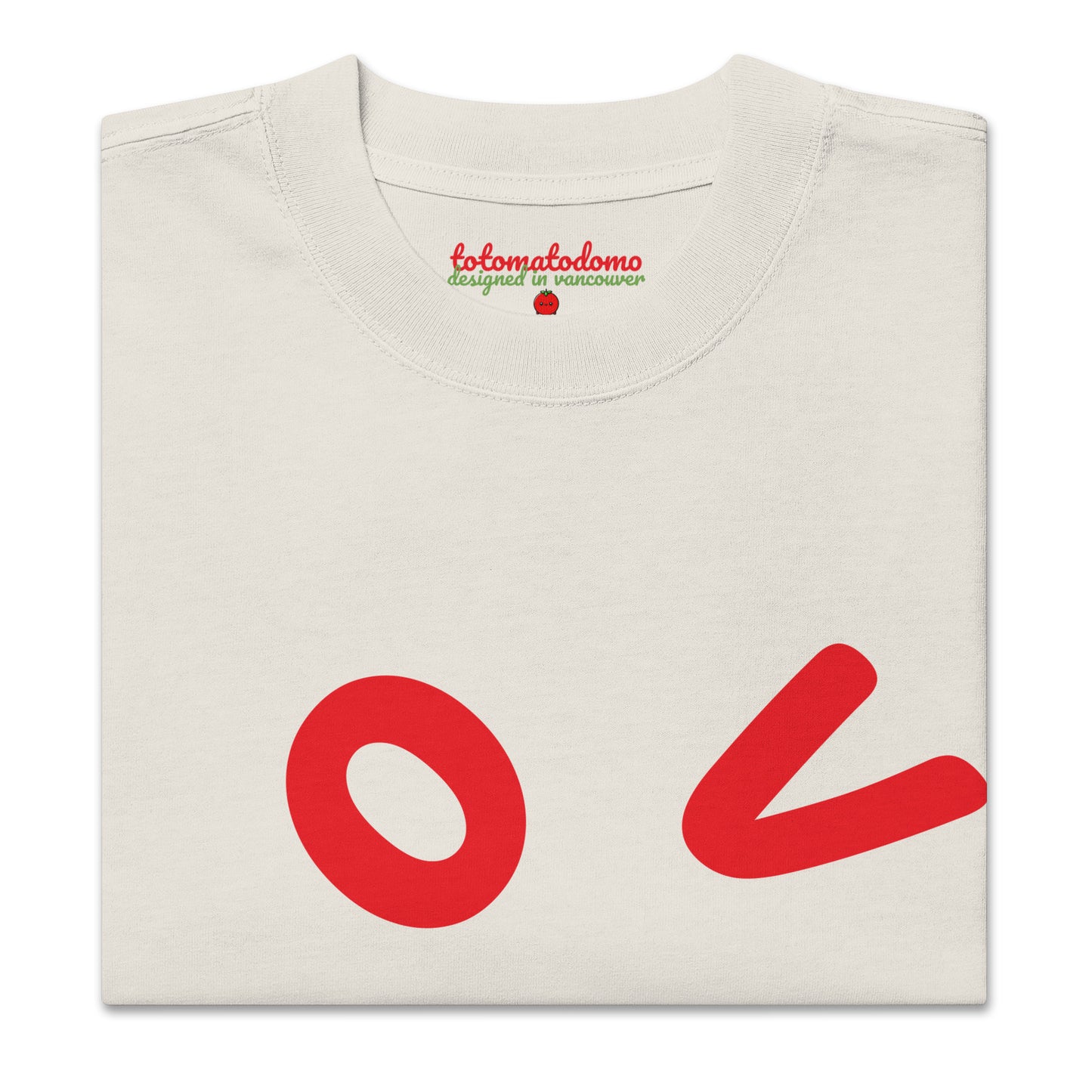 Totomatodomo Unisex Oversized 'LOVE' Graphic Tee