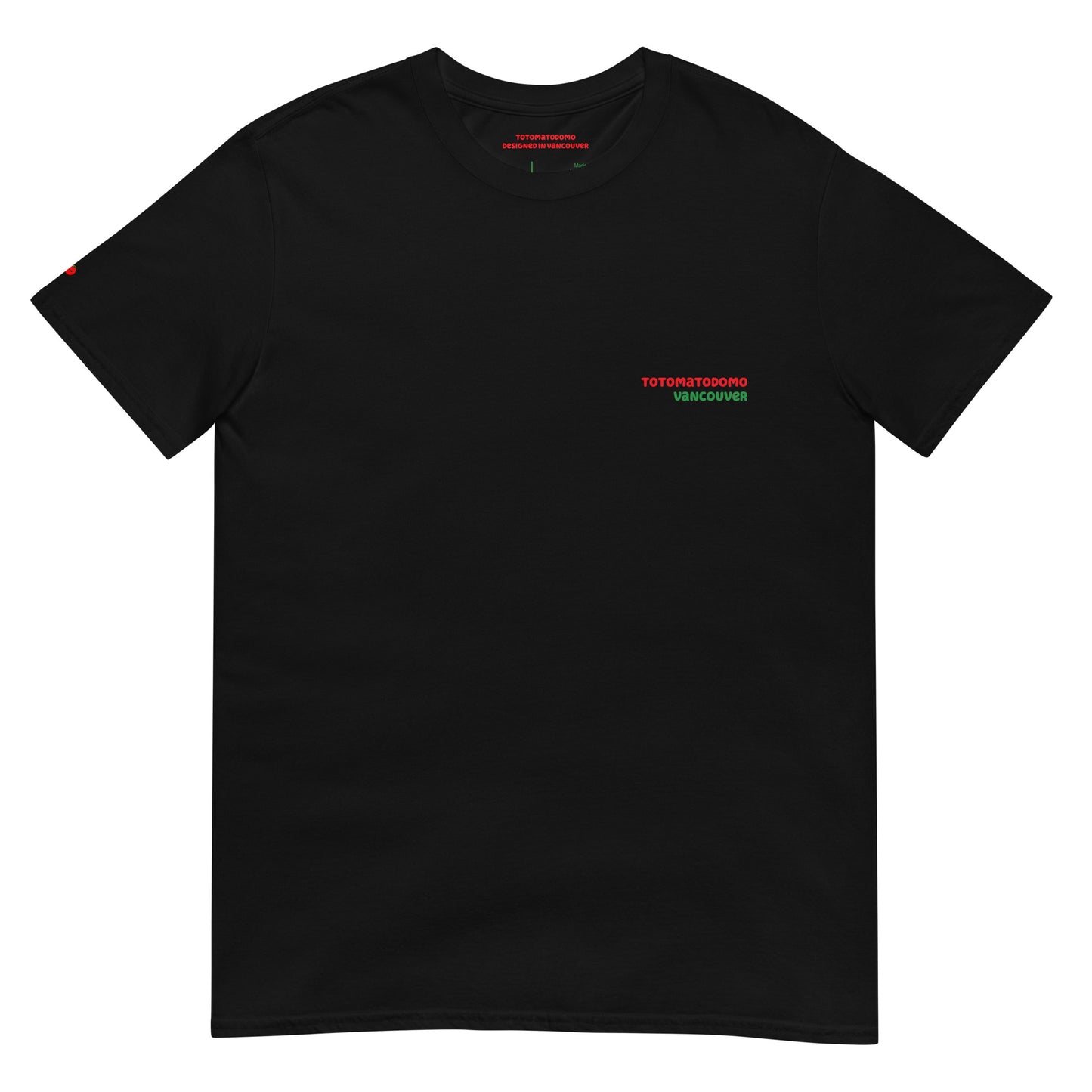 Totomatodomo Unisex Short Sleeve Graphic Tee | Vancouver Red Logo