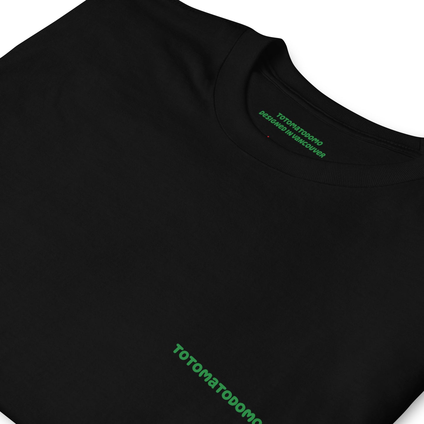 Totomatodomo Unisex Short Sleeve Graphic Tee | Streetwear - Green Logo