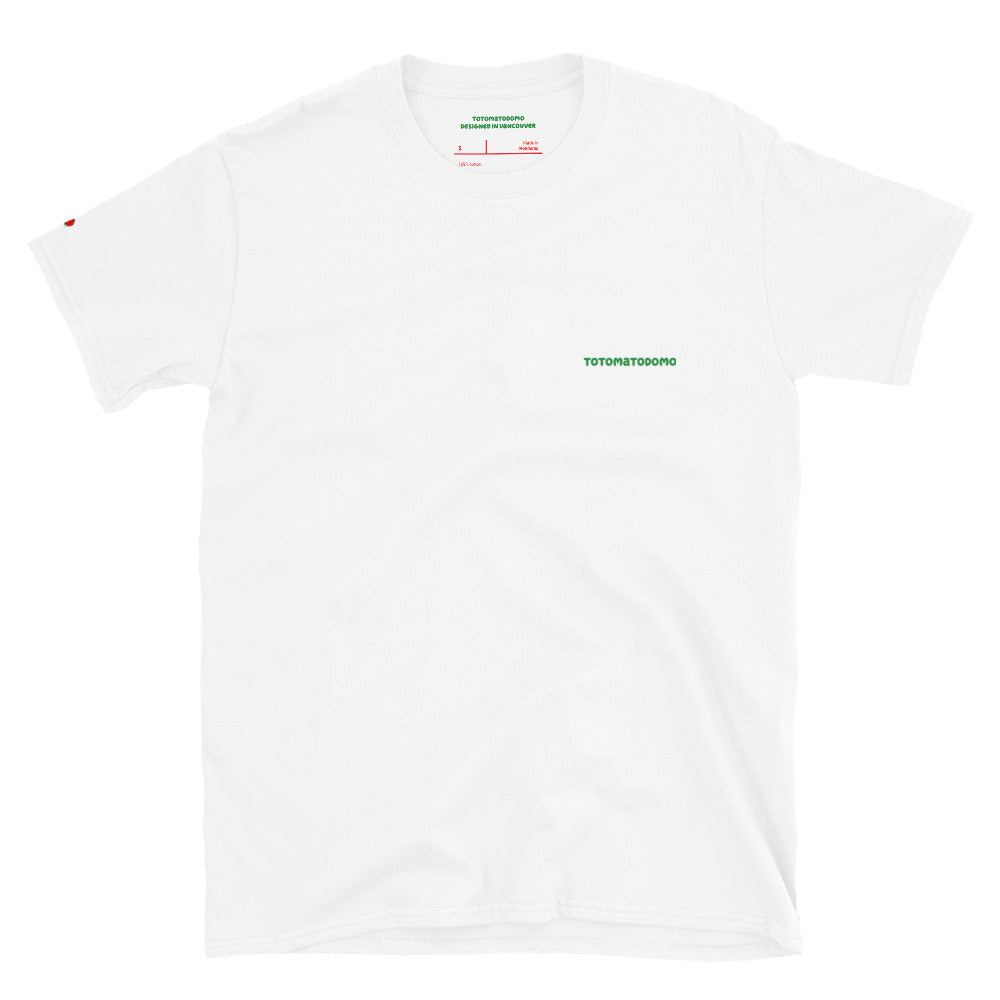 Totomatodomo Unisex Short Sleeve Graphic Tee | Streetwear - Green Logo