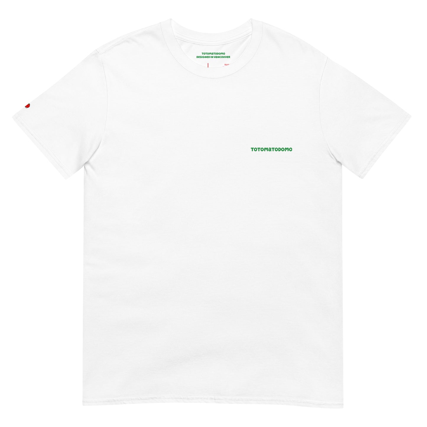 Totomatodomo Unisex Short Sleeve Graphic Tee | Streetwear - Green Logo