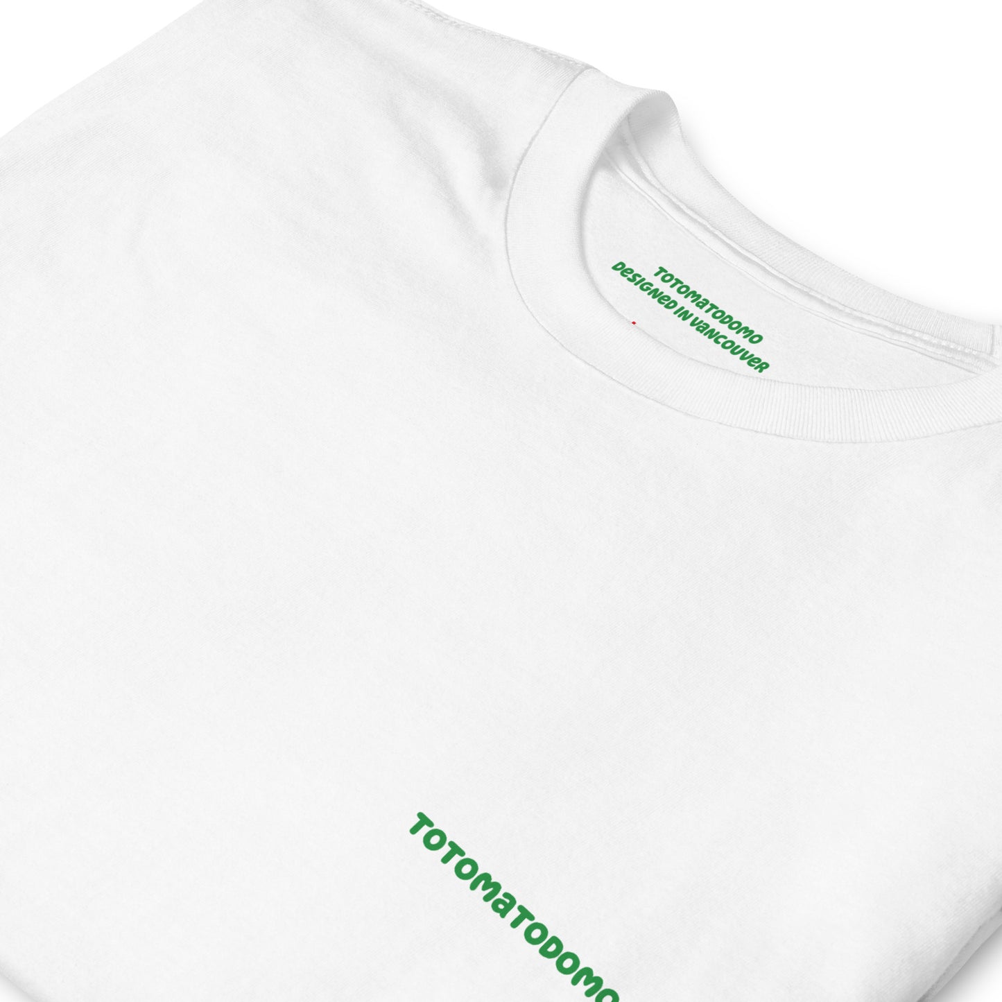 Totomatodomo Unisex Short Sleeve Graphic Tee | Streetwear - Green Logo