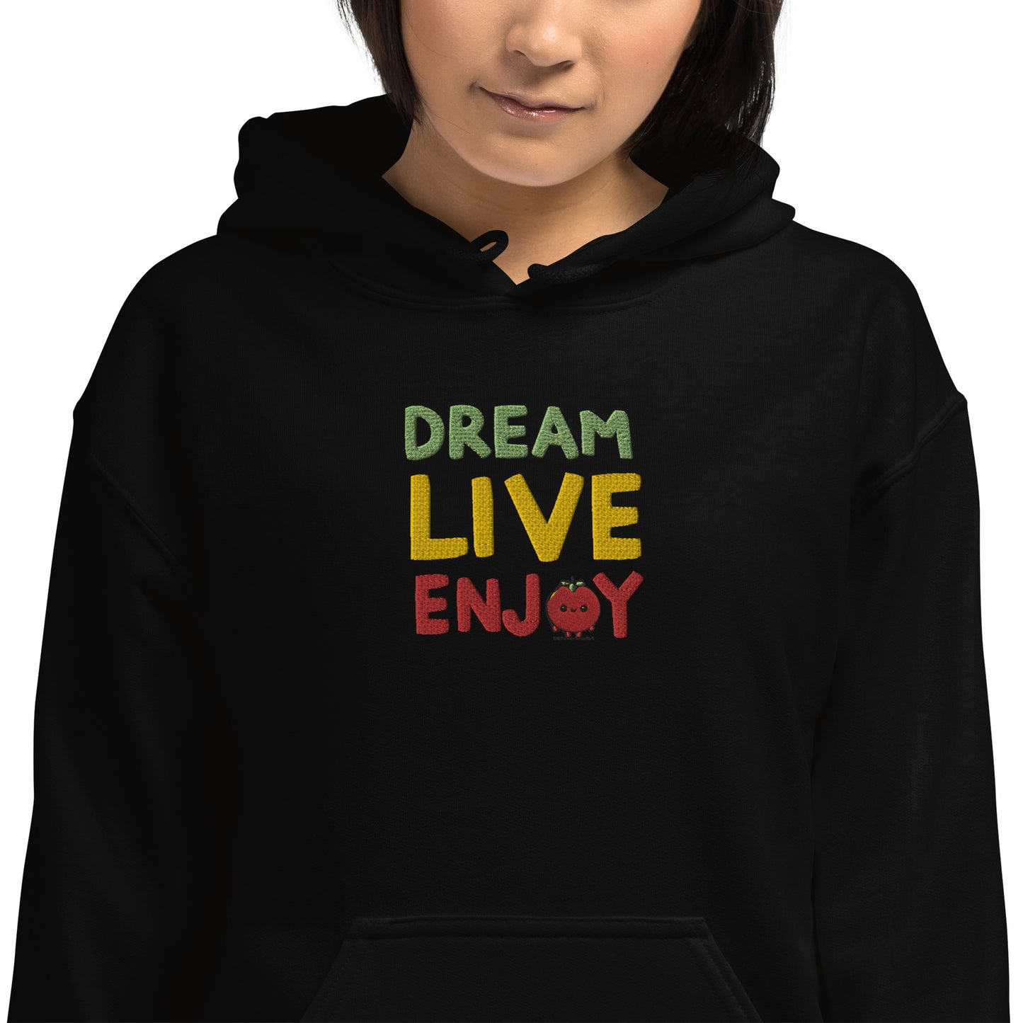 Totomatodomo Vancouver Unisex Hoodie - Dream, Live, Enjoy