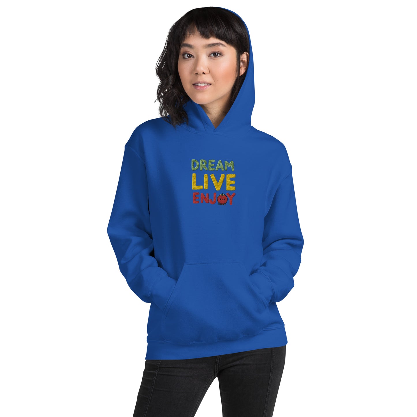 Totomatodomo Vancouver Unisex Hoodie - Dream, Live, Enjoy