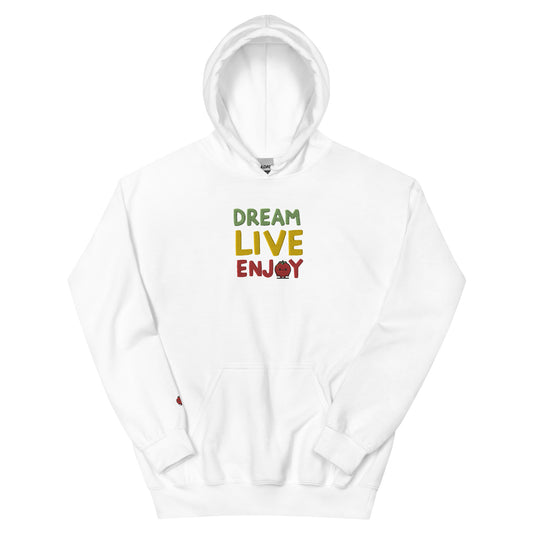 Totomatodomo Vancouver Unisex Hoodie - Dream, Live, Enjoy