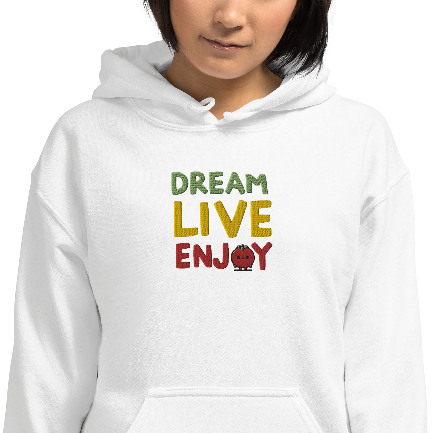 Totomatodomo Vancouver Unisex Hoodie - Dream, Live, Enjoy