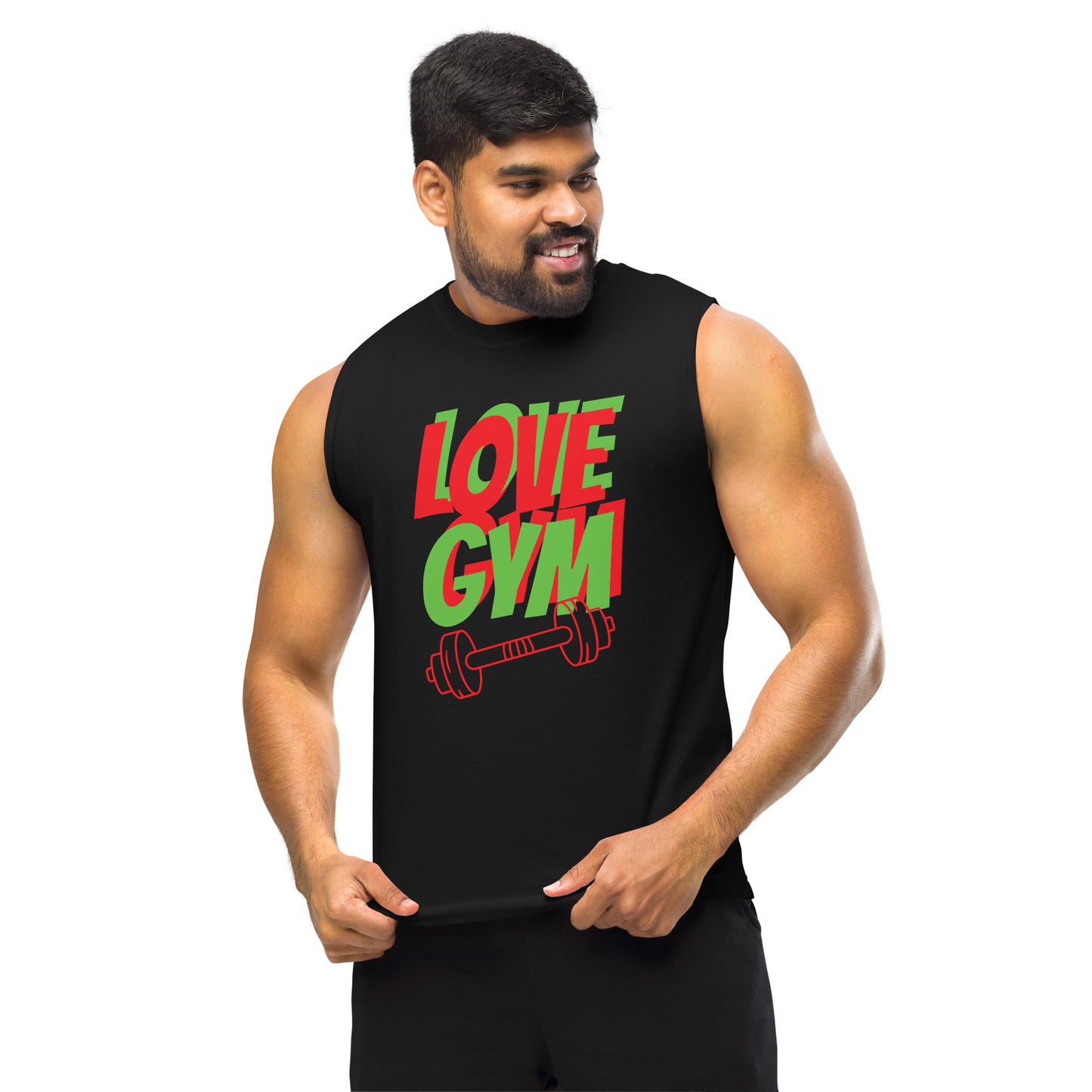 Totomatodomo 'Love Gym' Cotton Muscle Tank