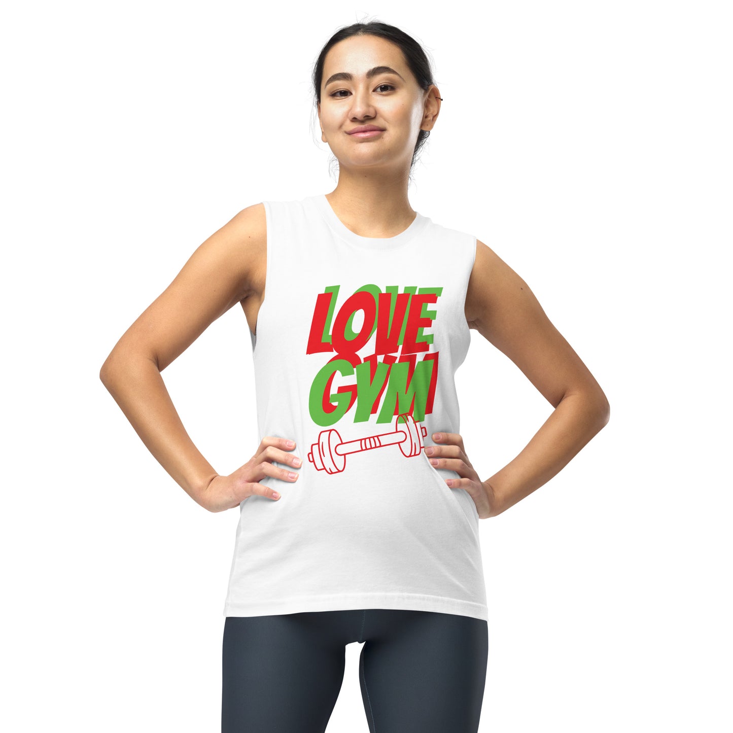 Totomatodomo 'Love Gym' Cotton Muscle Tank