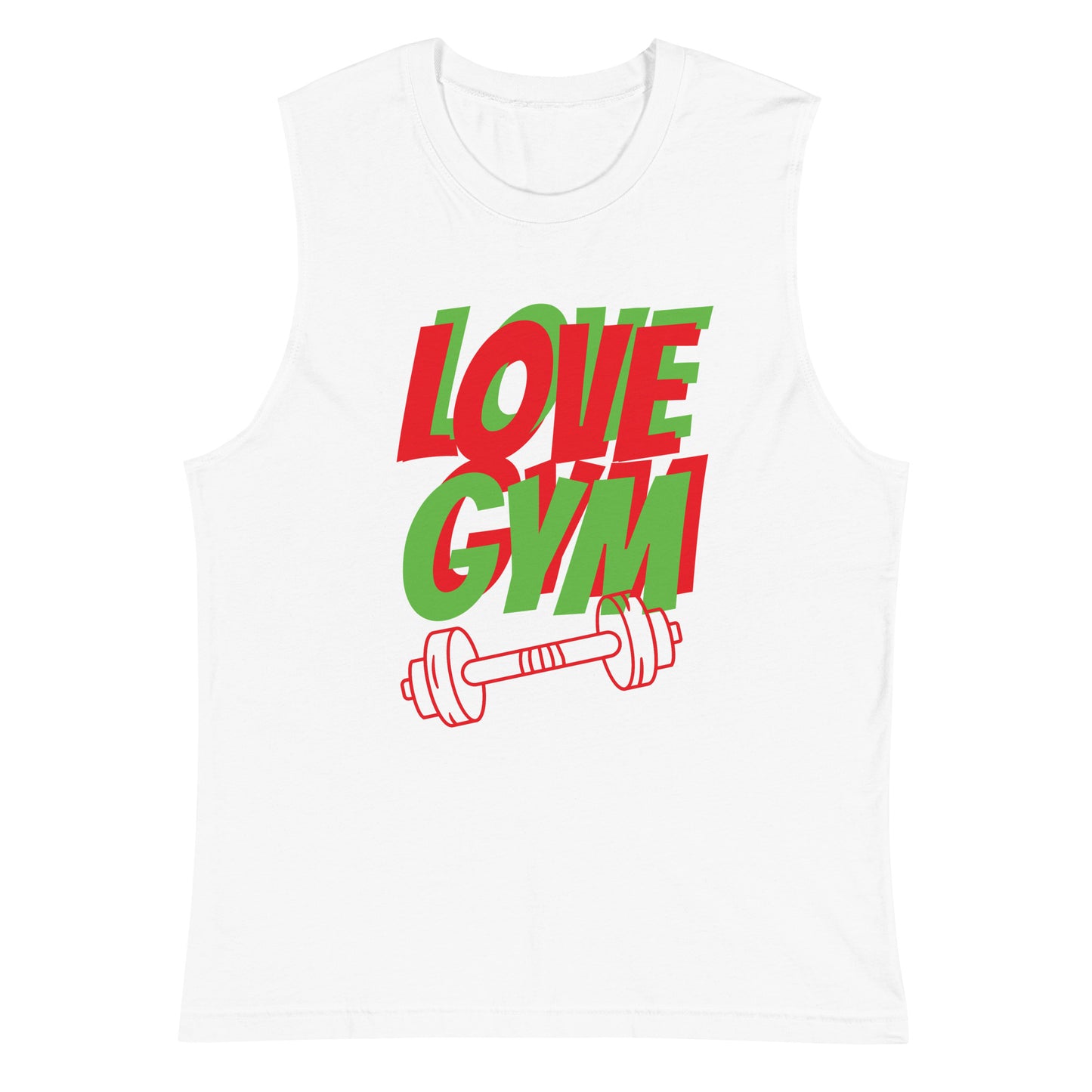 Totomatodomo 'Love Gym' Cotton Muscle Tank