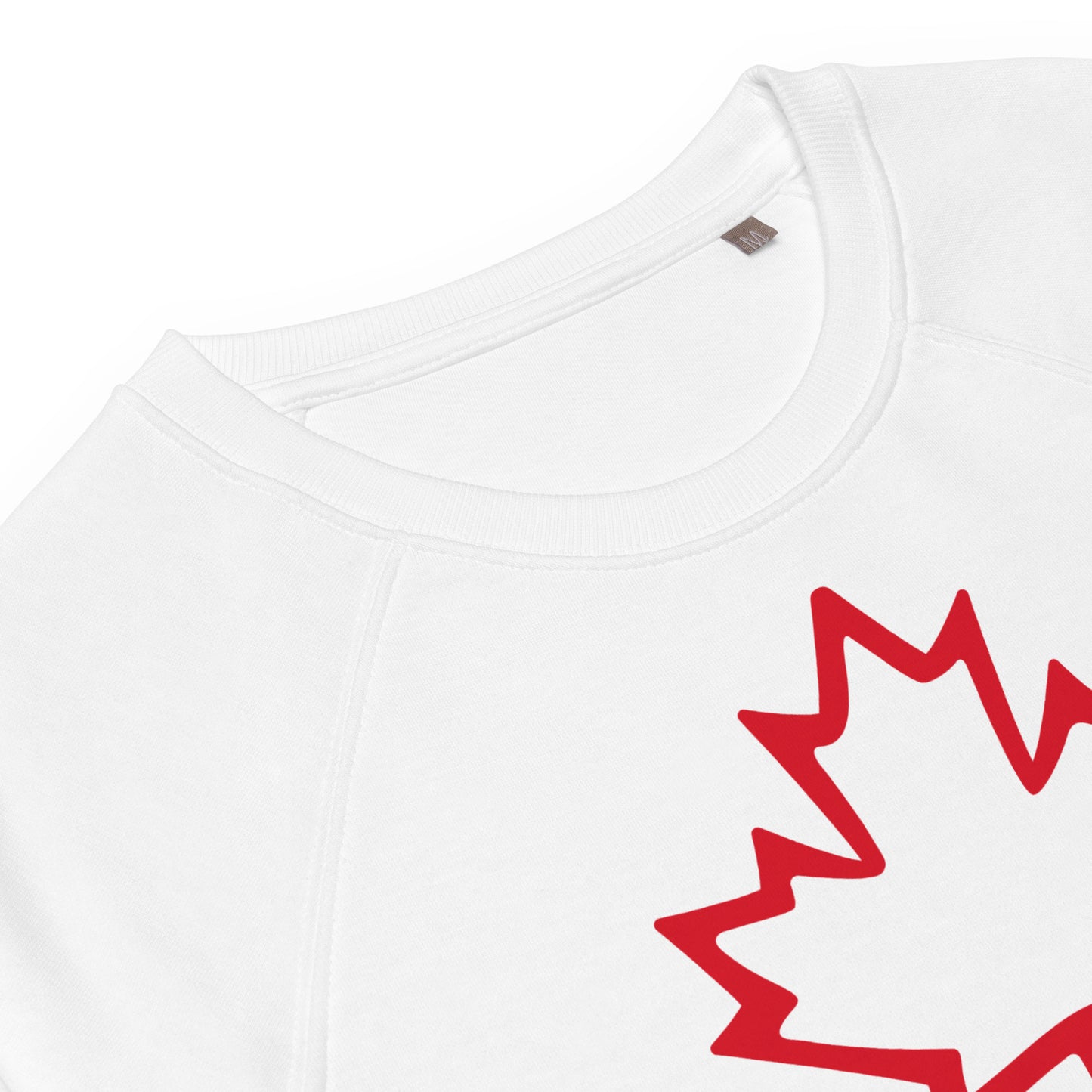 Totomatodomo Canada Unisex Organic Cotton Raglan Sweatshirt